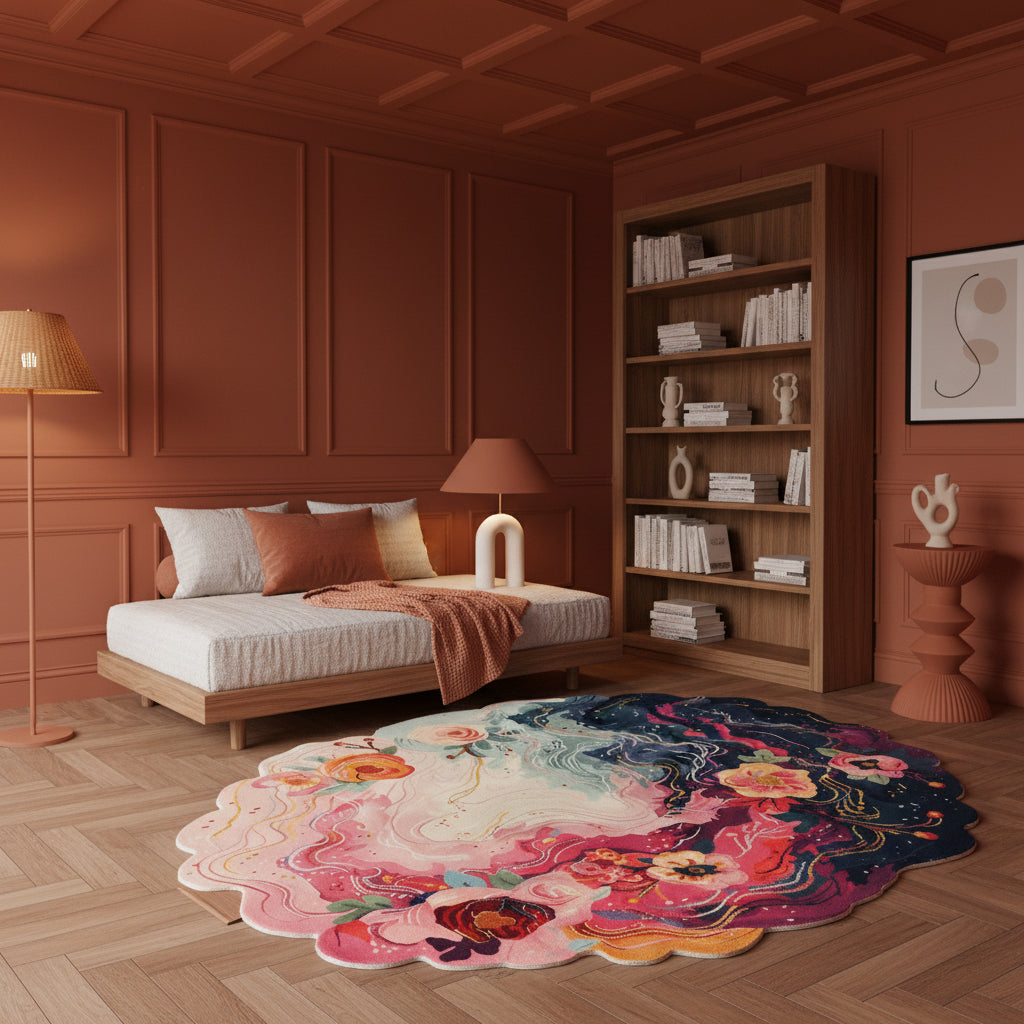 Starlit Garden Hand Tufted Wool Rug