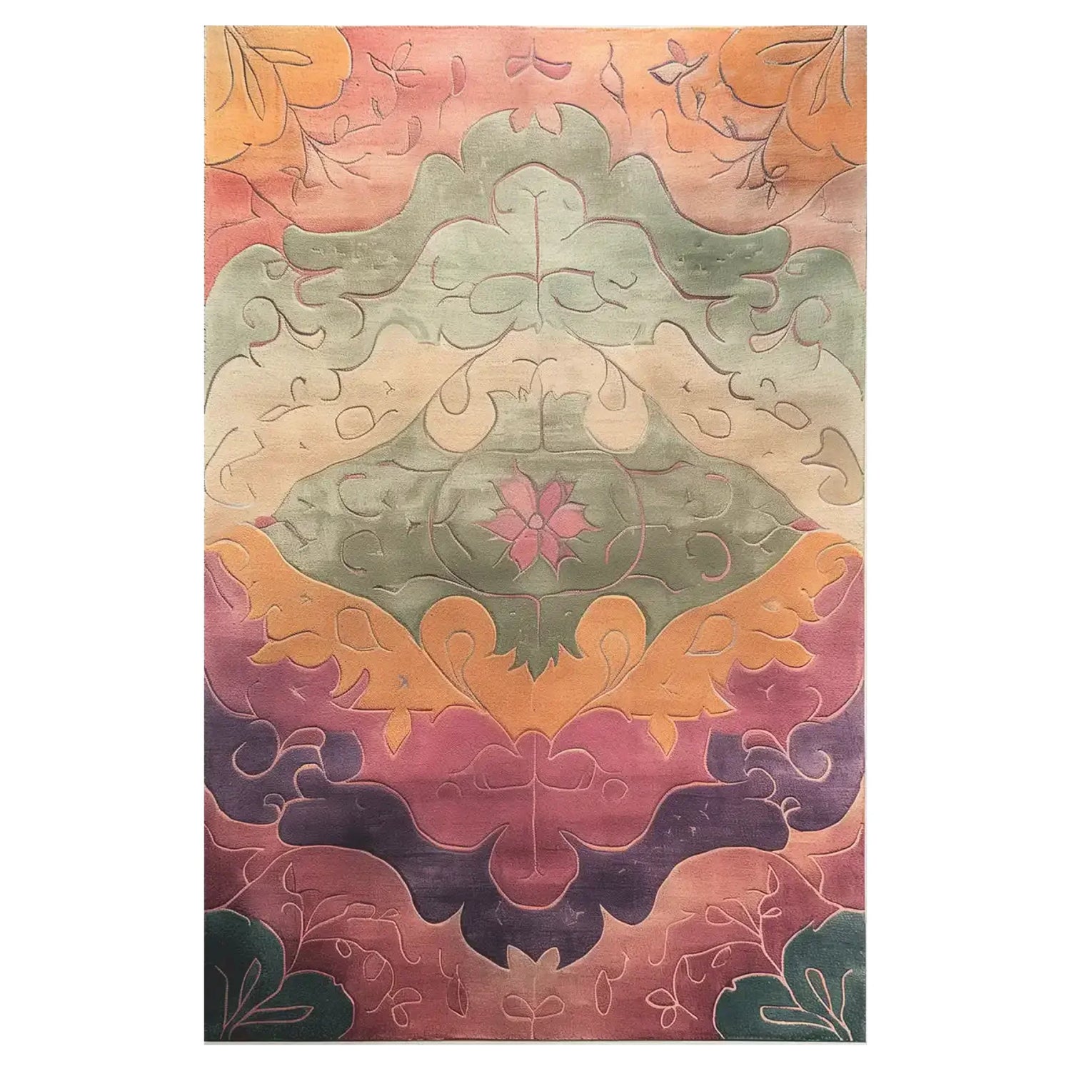 Sunset Serenade Hand Tufted Wool Rug