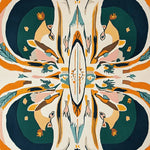 Symmetry Spirit Bloom Hand Tufted Rug - rug