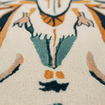 Symmetry Spirit Bloom Hand Tufted Rug 9 - 1001 Knots