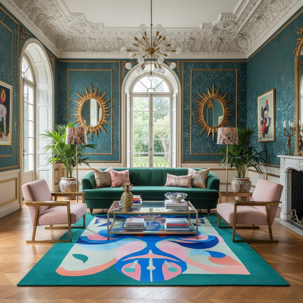 The Painted Spirit Hand Tufted Rug