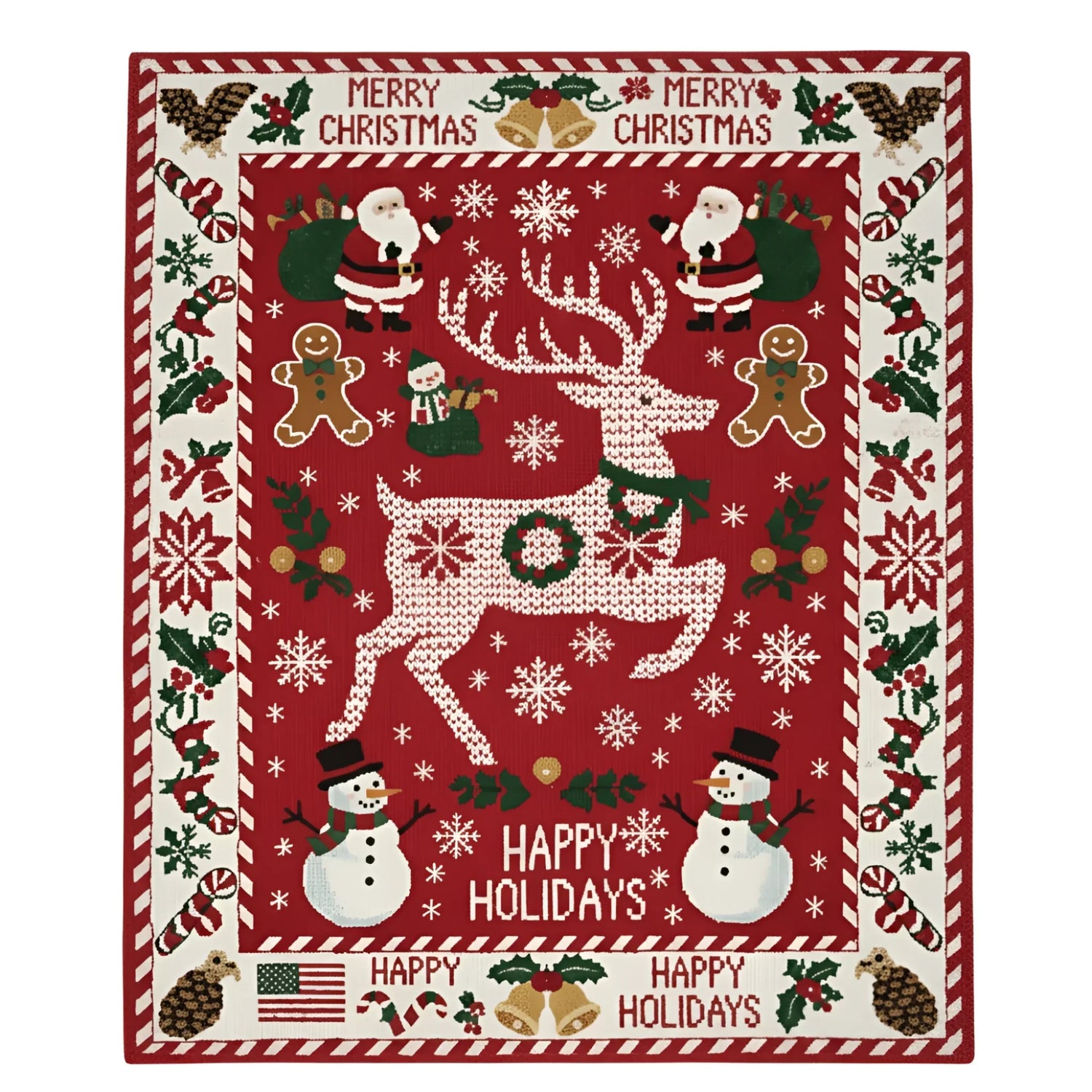 The Ugly Sweater Stag Hand-Knotted Rug