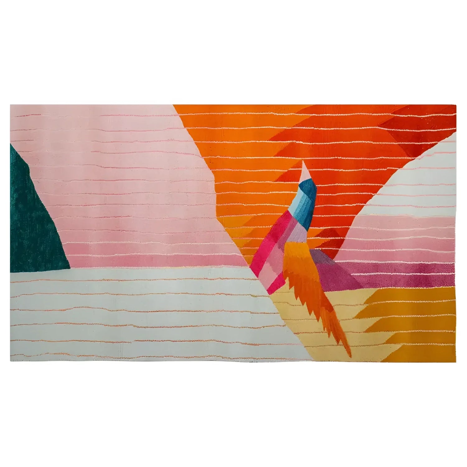 Tidal Serenade Hand Tufted Wool Rug