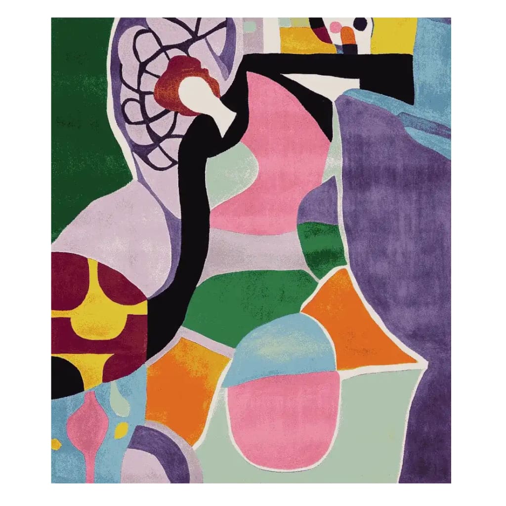 Too Bright To Tame Hand Tufted Rug