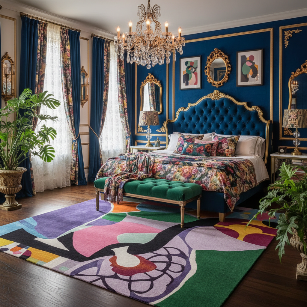 Too Bright To Tame Hand Tufted Rug