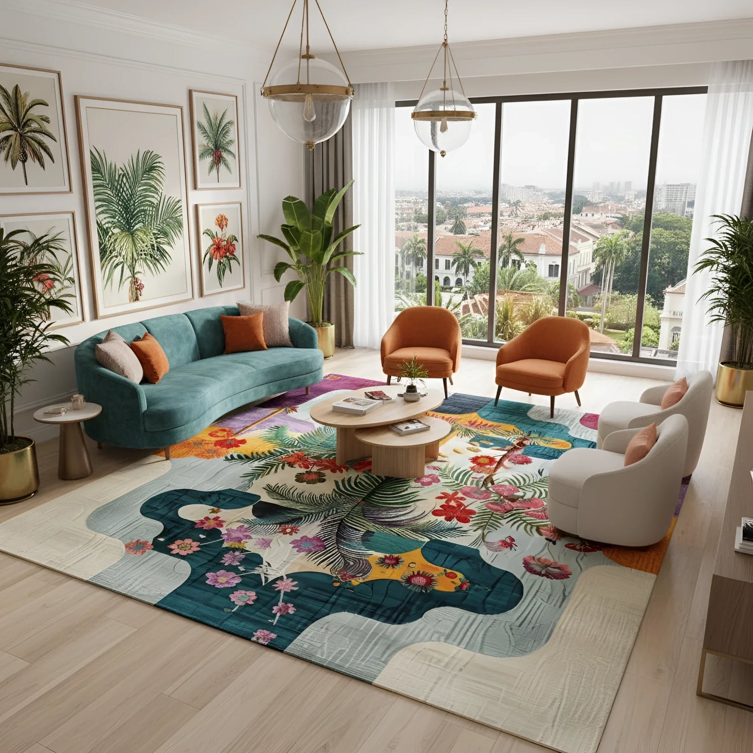 1001_Knots_Tropical_Oasis_Hand_Tufted_Rug