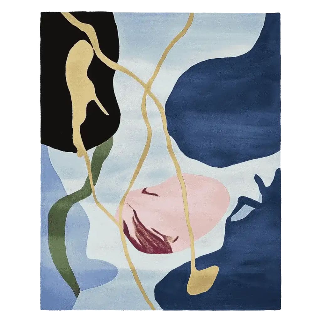 Underwater Mood Song Hand Tufted Rug