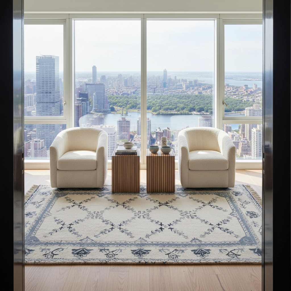 Whispering Vines Hand Knotted Rug